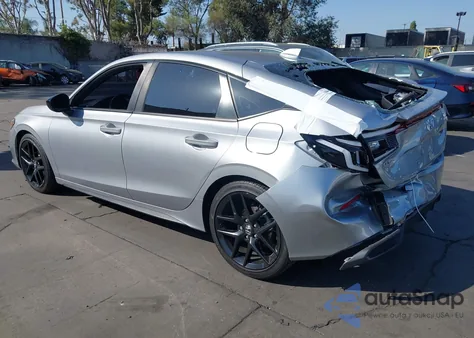 2024 Honda Civic Sport from USA, damaged, VIN 19XFL2H88RE006558